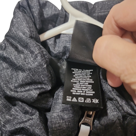 Gerry gray zip of quilted child 14-16 jacket coat long sleeve - Picture 4 of 12